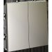 Выключатель встраиваемый Voltum S70 двухклавишный 10А, (шелк) VLS020104