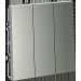 Выключатель встраиваемый Voltum S70 трехклавишный 10А, (сталь) VLS030105