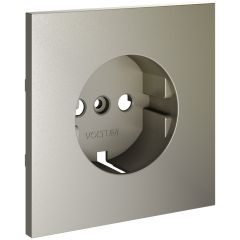 Накладка Вольтум для розетки с заземлением, S70 (шелк) VLS000604, Voltum