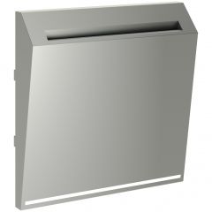 Накладка Вольтум для выключателя карточного, S70 (сталь) VLS002605, Voltum