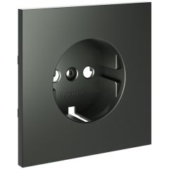 Накладка Вольтум для розетки с заземлением, S70 (титан) VLS000606, Voltum