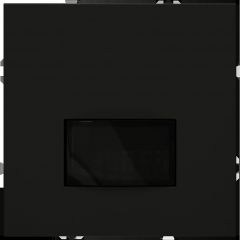 Датчик движения встраиваемый Voltum S70, (черный матовый) VLS070508
