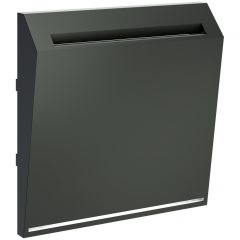 Накладка Вольтум для выключателя карточного, S70 (титан) VLS002606, Voltum