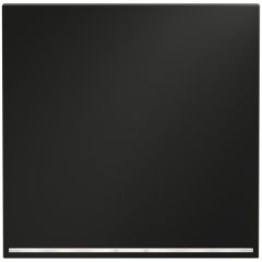 Клавиша Вольтум для выключателя/переключателя одноклавишного с подсветкой, S70 (графит) VLS000207, Voltum