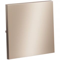 Клавиша Вольтум для выключателя/переключателя одноклавишного, S70 Metal (платина) VLSM000110, Voltum