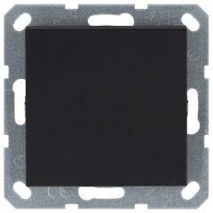 Выключатель Джасмарт (Jasmart) 1-клавиша 10 А IP20 механизм черный матовый soft touch G3011PB