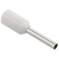 Наконечник ИЭК НШВИ 0.75-8 белый (уп.100шт) IEK UGN10-C75-02-08