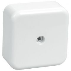 Коробка распаячная ИЭК ОП 50х50х20 IP20 КМ41206-01 (4 клем. 3кв.мм) белый IEK UKO10-050-050-020-K01