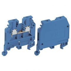 Зажим наборный ИЭК ЗНИ-2.5кв.мм (JXB24А) синий IEK YZN10-002-K07