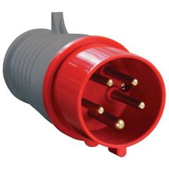 Вилка ИЭК эл. каб. 16А 3P+PE+N 380В IP44 ССИ-015 IEK PSR02-016-5