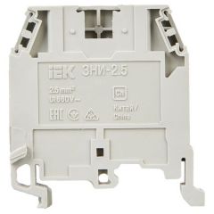 Зажим наборный ИЭК ЗНИ-2.5кв.мм (JXB24А) сер. IEK YZN10-002-K03