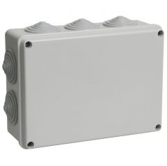 Коробка распаячная ИЭК ОП 190х140х70 IP44 КМ41243 RAL7035 IEK UKO11-190-140-070-K41-44