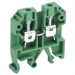 Клемма винтовая ИЭК КВИ-4кв.мм зелёный IEK YZN30-004-K06