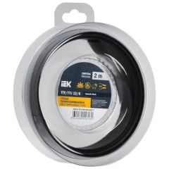 Трубка термоусадочная ИЭК ТТУ нг-LS 12/6 чёрный (уп.2м) IEK UDR12-012-006-002-K02-T