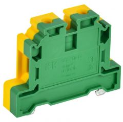 Колодка клеммная ИЭК CTS-PEN ARMAFIX земля 16кв.мм желт./зел. IEK YCT11-00-K52-016