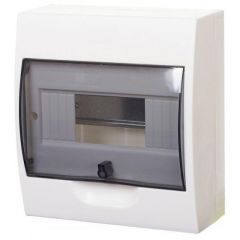Бокс навесной ОП Шнейдер Электрик City9 Box 1 ряд 8мод. с прозрачный дверцей SE EZ9E108S2SRU Schneider Electric