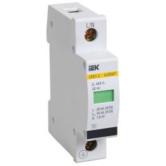 Ограничитель перенапряжения ИЭК ОПС1-C 1P KARAT IEK MOP20-1-C