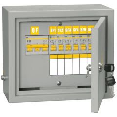 Щит ИЭК ОЩВ-6/ОЩВ-3-63-6-0 (ВВ63А 6х16А) IP31 IEK MSM10-3N-06-31