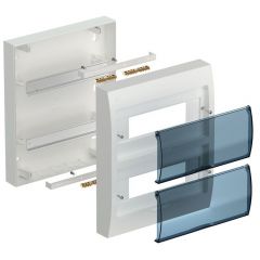 Корпус навесной ИЭК ЩРН-П-24 Krepta 3 IP41 пластиковый белый IEK MKP12-N-24-40-10