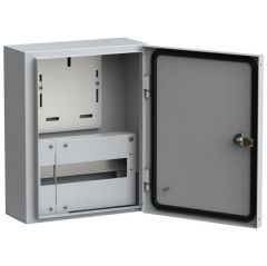 Корпус ИЭК ЩУРн-1/12 TITAN 395х310х165мм IP54 без окна металлический IEK MKM22-N-12-54-Z