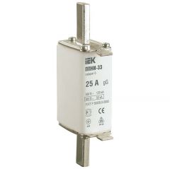 Вставка плавкая ИЭК ППНИ-33 25А габарит 0 IEK DPP20-025