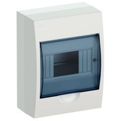 Корпус навесной ИЭК ЩРН-П-6 Krepta 3 IP41 пластиковый белый IEK MKP12-N-06-40-20
