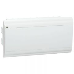 Бокс ИЭК ЩРВ-П-18 мод. встраив. пластик IP41 PRIME белый дверь IEK MKP82-V-18-WD-41-10