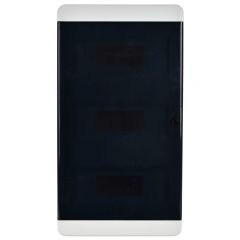 Корпус ИЭК ЩРВ-П-36 TEKFOR IP41 чёрный прозрачный дверь пластиковый IEK TF5-KP12-V-36-41-K01-K03