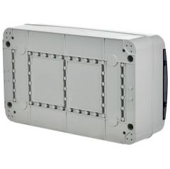 Корпус ИЭК КМПн-18 TEKFOR IP65 чёрный прозрачный дверь пластиковый IEK TF5-KP72-N-18-65-K03-K02