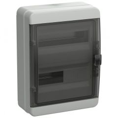 Корпус ИЭК КМПн-24 TEKFOR IP65 чёрный прозрачный дверь пластиковый IEK TF5-KP72-N-24-65-K03-K02