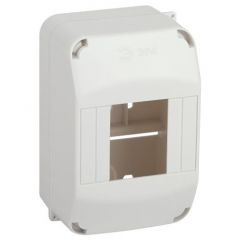 Корпус пластиковый навесной Эра SIMPLE КМПн 1/4 IP20 белый Эра Б0062282 ERA