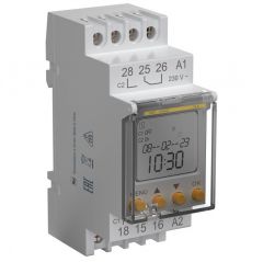 Таймер электронный астрономический ИЭК ТА80 16А 230В на DIN-рейку KARAT IEK MTA-A-16