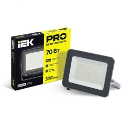 Прожектор светодиодный ИЭК СДО 07-70 70Вт 6500К IP65 сер. IEK LPDO701-70-K03