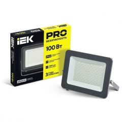 Прожектор светодиодный ИЭК СДО 07-100 100Вт 6500К IP65 сер. IEK LPDO701-100-K03