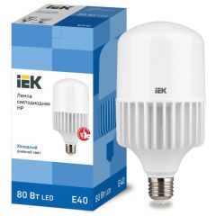 Лампа светодиодная ИЭК HP 80Вт 230В 6500К E40 IEK LLE-HP-80-230-65-E40