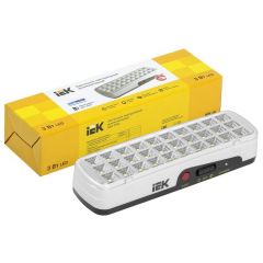 Светильник ИЭК ДБА 3926 аккумулятор 3ч 3Вт IEK LDBA0-3926-30-K01