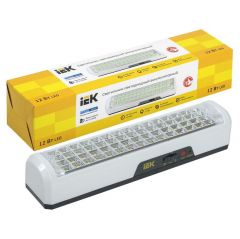 Светильник ИЭК ДБА 3928 аккумулятор 15ч 12Вт IEK LDBA0-3928-60-K01