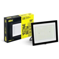 Прожектор светодиодный ИЭК СДО 06-150 6500К IP65 чёрный IEK LPDO601-150-65-K02