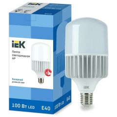 Лампа светодиодная ИЭК HP 100Вт 230В 6500К E40 IEK LLE-HP-100-230-65-E40