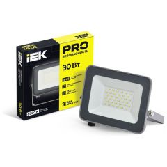 Прожектор светодиодный ИЭК СДО 07-30 30Вт 6500К IP65 сер. IEK LPDO701-30-K03