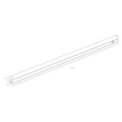 Светильник светодиодный Эра LLED-01-16W-6500-W 16Вт 6500K L1172мм линейный с выключателем Б0019782 ERA