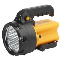 Фонарь-прожектор аккумуляторный Эра Альфа PA-602 19LED литиевый аккум. 3А.ч ЗУ 220В + 12В (инд. упак.) Б0031033 ERA