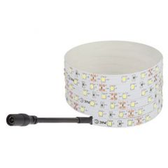 Комплект светодиодной Эра ленты 2835kit-4.8-60-12-IP20-6500 холод. белый 12В (в комплекте: LED лента на двустороннем скотче; источник питания; коннекторы) (уп.5м) Б0043061 ERA