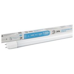 Лампа светодиодная Эра STD LED T8-10W-840-G13-600мм G13 10Вт 4000К поворотный цоколь; трубка-стекло холод. белый Б0032999 ERA