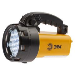 Фонарь-прожектор аккумуляторный Эра Альфа PA-601 19LED + 24LED литиевый аккум. 3А.ч ЗУ 220В + 12В (инд. упак.) Б0031036 ERA
