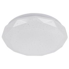 Светильник светодиодный Эра Классик SPB-6 Slim Sparkle WH 24W-4K 24Вт 4000К без ДУ Б0069787 ERA