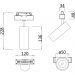 Трековый светильник Maytoniдля магнитного шинопровода S35 Focus Led TR019-2-10W4K-B