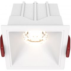 Модульный встраиваемый светодиодный светильник Maytoni Alfa LED DL043-01-10W3K-SQ-W