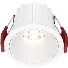 Модульный встраиваемый светодиодный светильник Maytoni (Майтони)диммируемый Alfa LED DL043-01-10W3K-D-RD-W