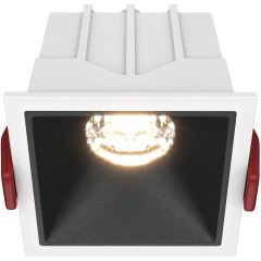 Модульный встраиваемый светодиодный светильник диммируемый Maytoni Alfa LED DL043-01-10W3K-D-SQ-WB